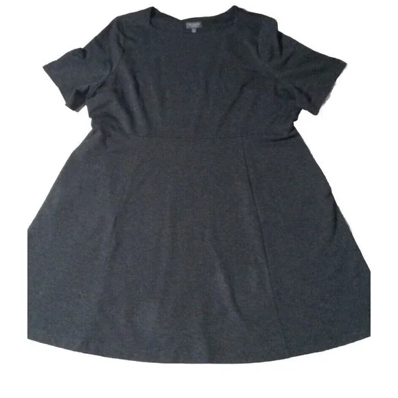 The Limited Women's Casual Pull-over Dress Fit & Flare Knee Length Empire Waist - Picture 7 of 12